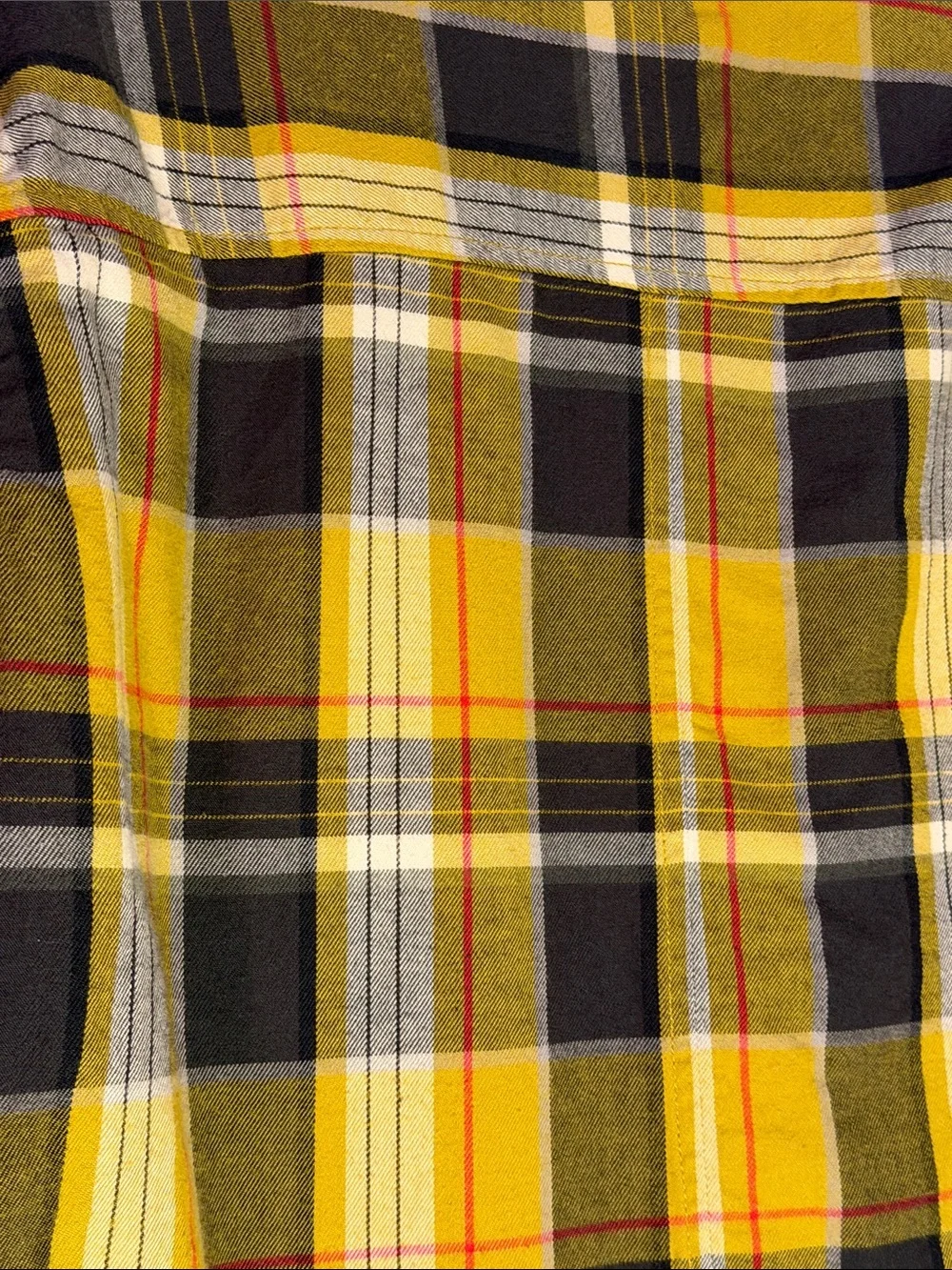 NWOT The North Face Yellow and Black Plaid Sherpa-Lined Shirt Jacket
